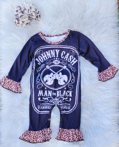 Johnny Cash Romper