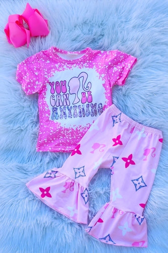 Vikings Football Bell Bottoms Set - Toddler Girl and Baby Boutique Set