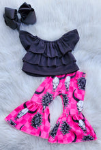 Load image into Gallery viewer, Pink Western Bell Set