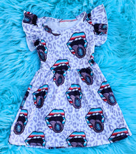 Load image into Gallery viewer, Turquoise Tounge Dress